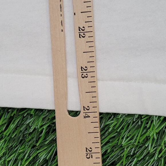 Vintage 90s Funny Golf Shirt M/L 20x24 White Fun-Wear Slogan - Picture 12 of 13